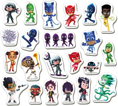 Magnetų rinkinys PJ Masks