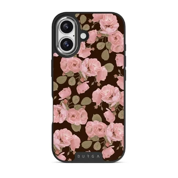 Desert Rose - iPhone 17 Case, Elite Dark (MagSafe) / Silver