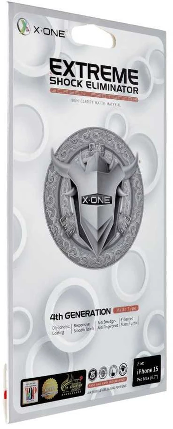 X-ONE Extreme Shock Eliminator 4th gen. (Matte Series) - for iPhone 15 Pro Max