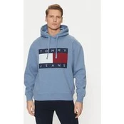 Tommy Jeans Džemperis Flag DM0DM21174 Mėlyna Regular Fit
