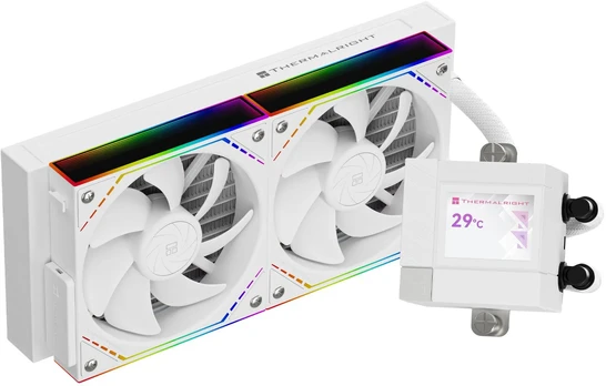 „Thermalright Core Matrix 240 Vision ARGB White“ vandens aušinimo sistema