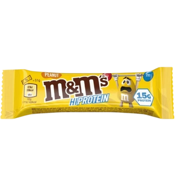 Mars M&Ms HI Protein bar, Peanut, 51 g