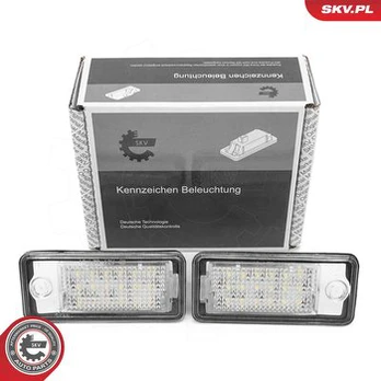 Valstybinio numerio apšvietimas ESEN SKV 72SKV511