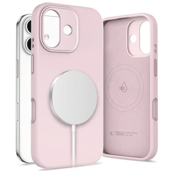 Rožinis dėklas Apple iPhone 17 telefonui "Tech-Protect Uniq Magsafe"