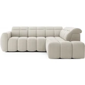 Kampinė sofa Falconn, Smėlio kaina