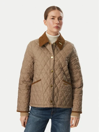 Barbour Demisezoninė striukė Icons LQU1851BE72 Smėlio Relaxed Fit
