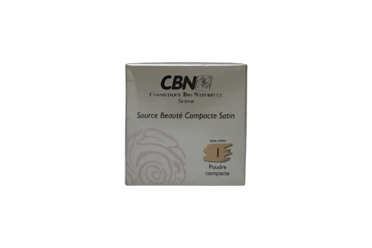 CBN Source Beaute Satin Finish Compact Foundation 1, 10 g