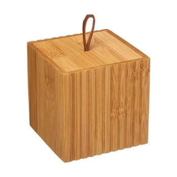 Bamboo Vonios tvarkyklė su dangčiu, dydis S, bambukas