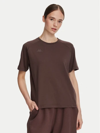 Kappa Marškinėliai 34258QW Ruda Regular Fit