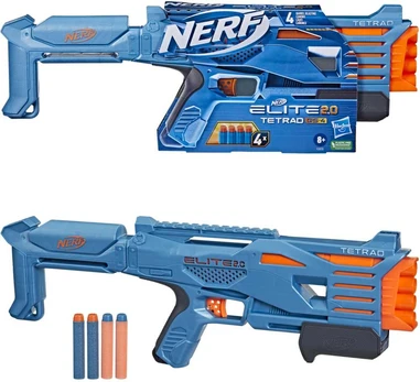 Igrus Šautuvas Nerf Elite 2.0 Tetrad QS 4 F5025