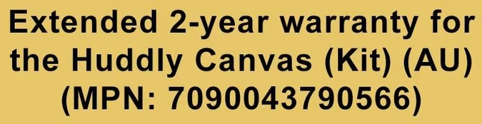 Ext. 2-yr warr. Huddly Canvas (Kit) (AU)