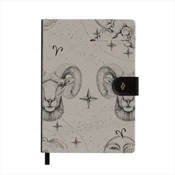 Aries - Notebook, A5 (14.8 x 21cm) / Dotted / Nude