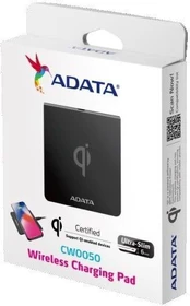 ADATA CW0050 Qi Wireless charger juodas 5W