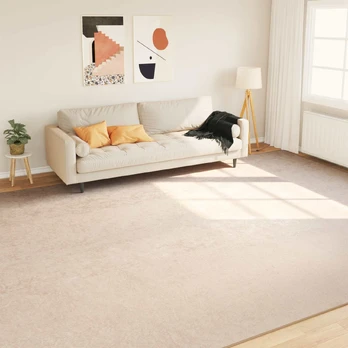 Kilimas Spauda Kreminė 400 × 300 cm Poliesteris ir PVC