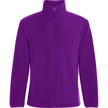 Flisinė striukė su aukšta apykakle, violetinė LON6414
