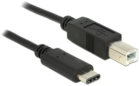 Cable USB-C -> USB-B M/M 1m 2.0 kaina