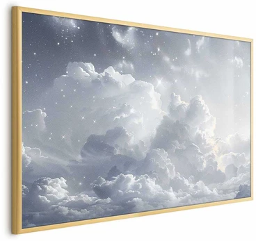 Artgeist Plakatas - Astral Calm: Stars Scattered Over Delicate Clouds
