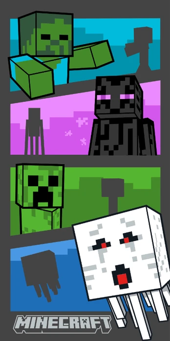 Brandmac Towel - 70 x 140 cm - Minecraft (1029327)