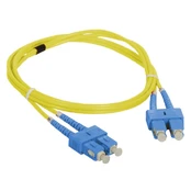 Patch cord SM SC-SC duplex 9/125 5.0m ALANTEC kaina