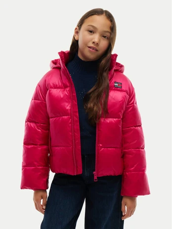 Tommy Hilfiger Žieminė striukė KG0KG09586 Rožinė Regular Fit