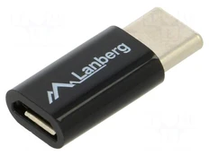 LANBERG AD-UC-UM-02 adapter USB TYPE-C kaina