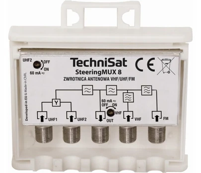 TechniSat Steering MUX8 DVB-T/DVB-T2 kryžminis filtras