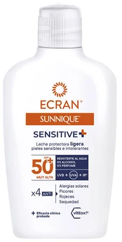 ECRAN SUNNIQUE SENSITIVE milk SPF50+ 200 ml kaina