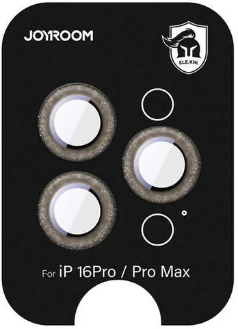 Joyroom JR-MFY0263 Glass Screen Protector for iPhone 16 Pro/16 Pro Max Lenses - Brown