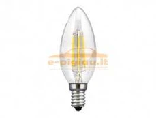 Lemputė LED filamentas 4W E14 ISKRA 3000K 220-240V