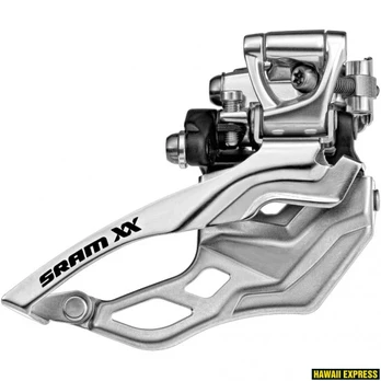 Priekinis pavarų perjungėjas SRAM XX High Clamp Top Pull 38.2