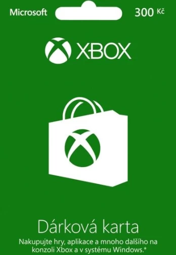 Live Gift Card 300 CZK Xbox