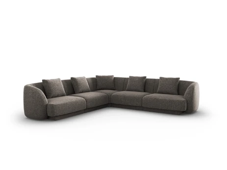 Reversible Corner Sofa, "Tulum", 5 Seats, 255x255x70 Made in Europe