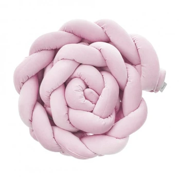 Bumper - BRAID - P02-0674 - VELVET - LIGHT PINK- size 250 cm