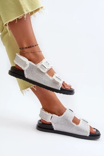 Tekstilinės basutės su platforma Step in style