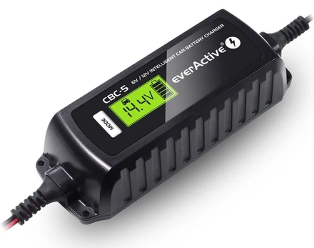 Automobilių akumuliatorių įkroviklis everActive 6V / 12V