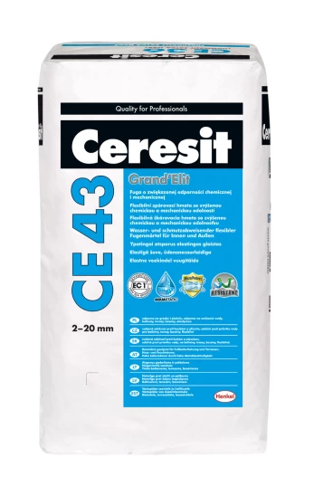 Glaistas Ceresit CE43 Grey (07), pilkas 25kg