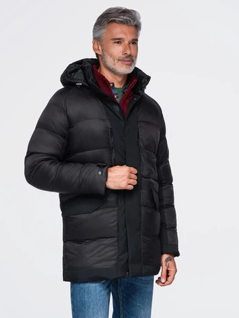 Striukė vyrams Ombre OM-JALJ-0263, juoda