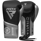 Bokso pirštinės RDX Mark Pro Fight Tri Korta 2, sidabro, 10 oz