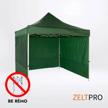 Reklaminės palapinės stogas 2x2 Žalia Zeltpro PROFRAME