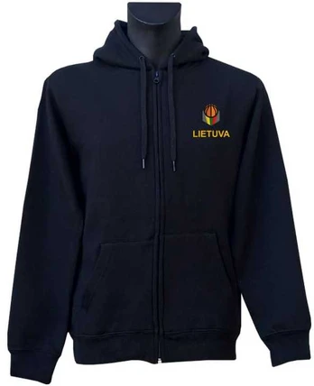 KS Džemperis Su Užtrauktuku Lietuva Krepšinis, Dydis: M