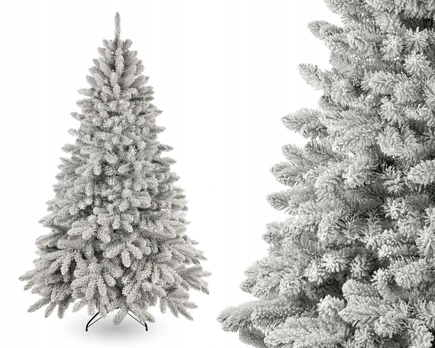 Dirbtinė balta eglutė Erbis, 120 cm, iki 90 cm pločio