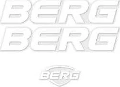 Berg Dempy - Sticker set Juodas