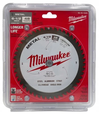 Milwaukee diskinio pjūklo diskas metalui 165 mm, 48 dantys