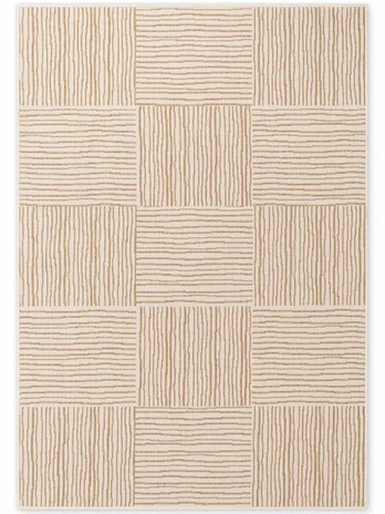 Ted Baker Haringey Flatweave Rug Nightingale Jute White 120x170
