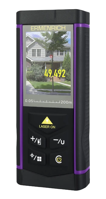 Ermenrich PRO LR200 lazerinis multimetras su kamera
