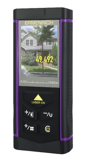 Ermenrich PRO LR200 lazerinis multimetras su kamera kaina