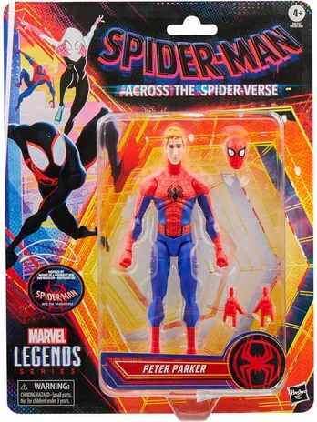 Hasbro Marvel Spider-Man Across The Spider-Verse Peter Parker figure 15cm