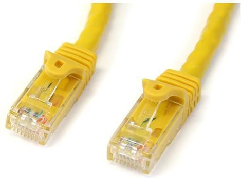 StarTech 3M Geltonas CAT6 PATCH CABLE/ETHERNET RJ45 KABELIO VYNAS Į VYNU