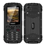 EVOLVEO StrongPhone Q1, vodotěsný odolný Dual SIM telefon, černý