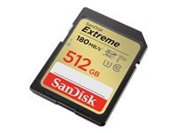 SANDISK Extreme 512GB SDXC kaina
